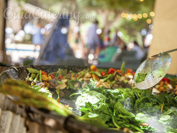 Paella vegetariana